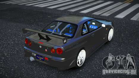 Nissan Skyline R34 Quqetihi для GTA 4
