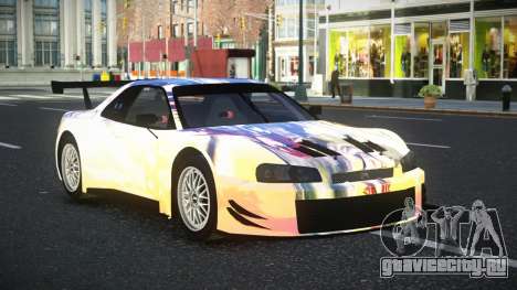 Nissan Skyline R34 Japhli S14 для GTA 4