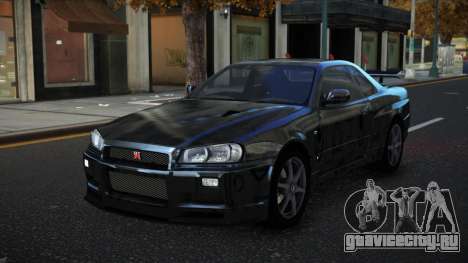 Nissan Skyline R34 Olasin S14 для GTA 4