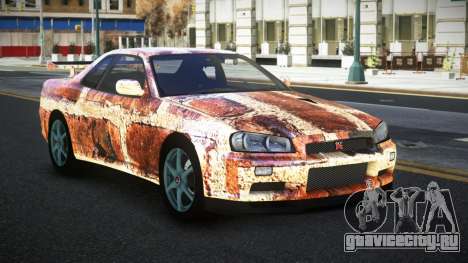 Nissan Skyline R34 Jashra S6 для GTA 4