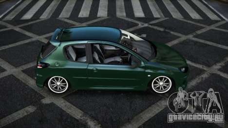 Peugeot 206 Wobaneni для GTA 4