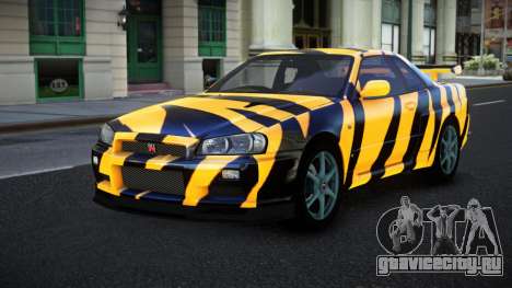 Nissan Skyline R34 Jashra S14 для GTA 4