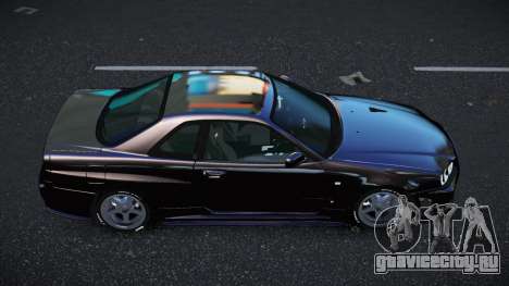 Nissan Skyline R34 Menhiluw для GTA 4
