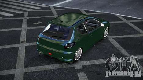 Peugeot 206 Wobaneni для GTA 4