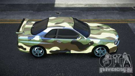 Nissan Skyline R34 Jashra S11 для GTA 4