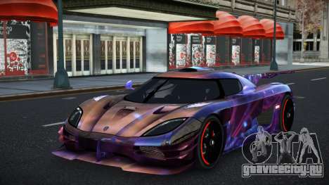 Koenigsegg Agera Jater S3 для GTA 4