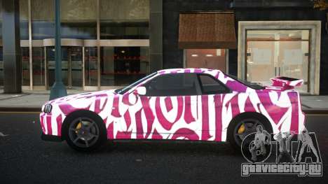 Nissan Skyline R34 Olasin S4 для GTA 4