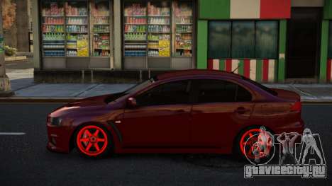 Mitsubishi Lancer Evolution X Xofiweyor для GTA 4