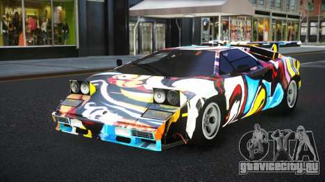 Lamborghini Countach Zamew S6 для GTA 4