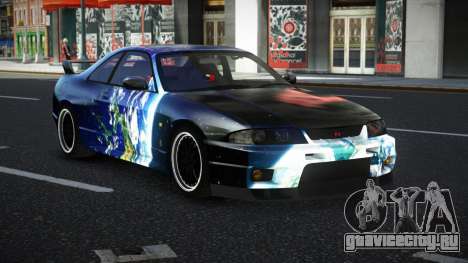 Nissan Skyline R33 Fersa S11 для GTA 4