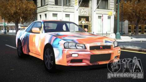 Nissan Skyline R34 Olasin S5 для GTA 4