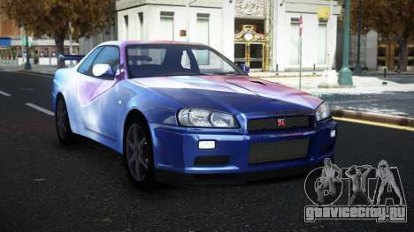 Nissan Skyline R34 Olasin S7 для GTA 4