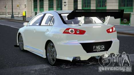 Mitsubishi Lancer Evolution X Wuxepamoz для GTA 4