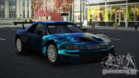 Nissan Skyline R34 Japhli S6 для GTA 4