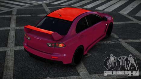 Mitsubishi Lancer Evolution X Dugiwe для GTA 4