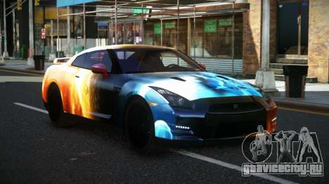Nissan GT-R Sathan S7 для GTA 4