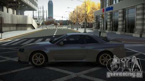 Nissan Skyline R34 Tecnoloyi для GTA 4