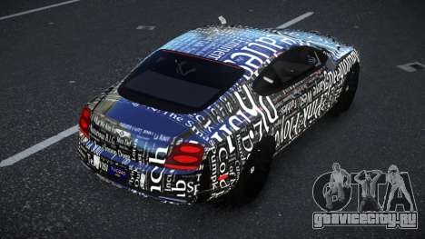 Bentley Continental GT Isian S3 для GTA 4