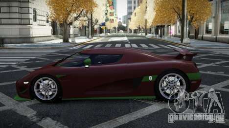 Koenigsegg CCXR Mapufoli для GTA 4
