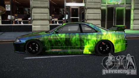 Nissan Skyline R33 GT-R Baslly S14 для GTA 4