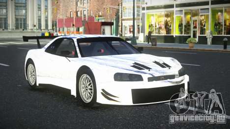 Nissan Skyline R34 Japhli S9 для GTA 4