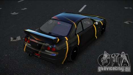 Nissan Skyline R33 GT-R Baslly S9 для GTA 4