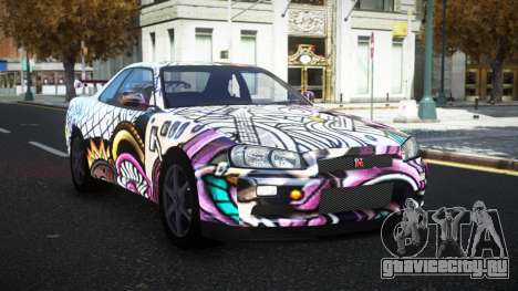 Nissan Skyline R34 Olasin S8 для GTA 4