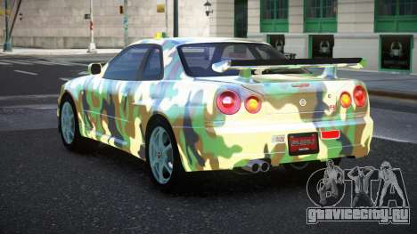 Nissan Skyline R34 Jashra S12 для GTA 4