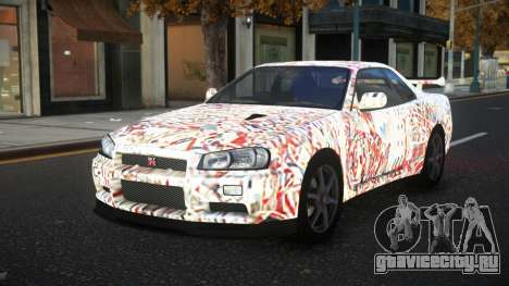 Nissan Skyline R34 Olasin S1 для GTA 4