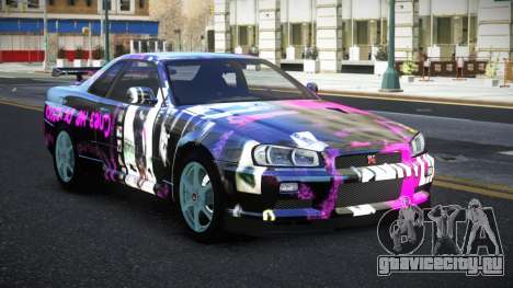Nissan Skyline R34 Jashra S13 для GTA 4