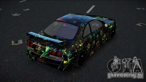 Nissan Skyline R33 GT-R Baslly S11 для GTA 4