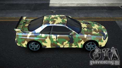 Nissan Skyline R34 Jashra S12 для GTA 4