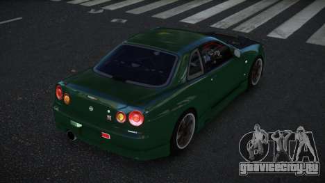 Nissan Skyline R34 Nudtap для GTA 4