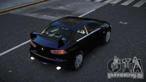 Mitsubishi Lancer Evolution X Zitugitop для GTA 4