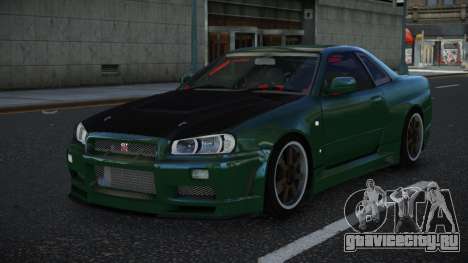 Nissan Skyline R34 Nudtap для GTA 4