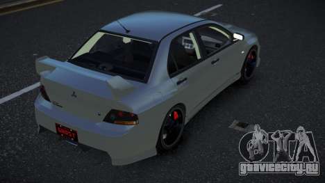 Mitsubishi Lancer Evolution VIII Dafdov для GTA 4
