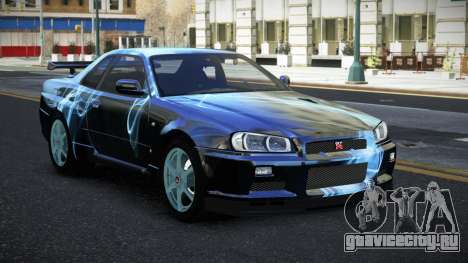 Nissan Skyline R34 Jashra S5 для GTA 4