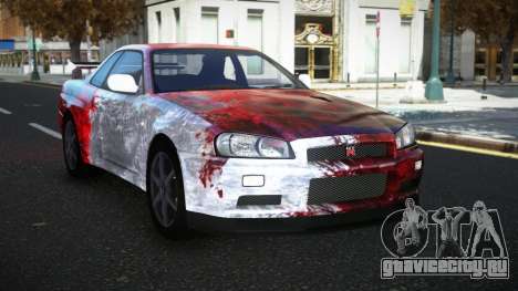 Nissan Skyline R34 Olasin S10 для GTA 4