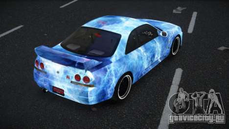 Nissan Skyline R33 Fersa S6 для GTA 4