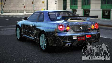 Nissan Skyline R34 Jashra S4 для GTA 4