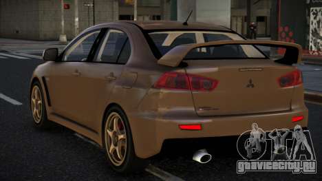 Mitsubishi Lancer Evolution X Cogwa для GTA 4