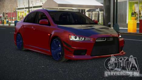 Mitsubishi Lancer Evolution X Kiyyateli для GTA 4