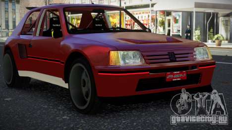 Peugeot 205 Valo для GTA 4