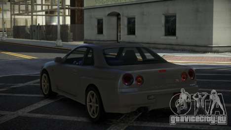 Nissan Skyline R34 Tecnoloyi для GTA 4