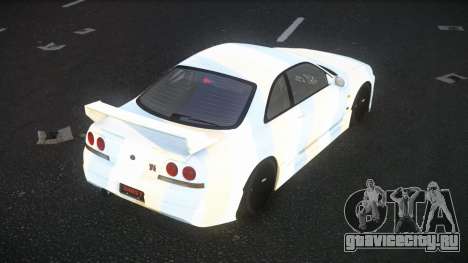 Nissan Skyline R33 GT-R Baslly S7 для GTA 4
