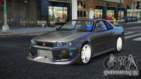 Nissan Skyline R34 Quqetihi для GTA 4