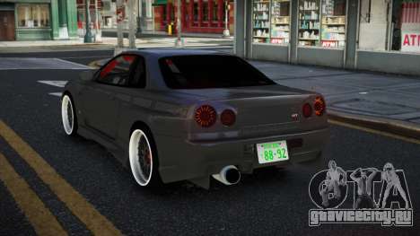 Nissan Skyline R33 Rozu для GTA 4