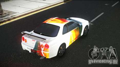 Nissan Skyline R34 Olasin S9 для GTA 4