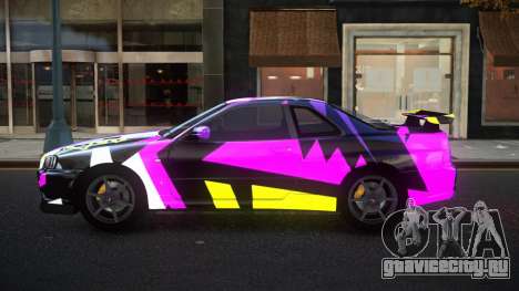 Nissan Skyline R34 Olasin S2 для GTA 4