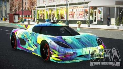 Koenigsegg Agera Jater S8 для GTA 4